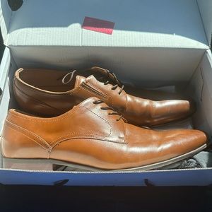Aldo Mens Brown Derby Shoes Sz 11